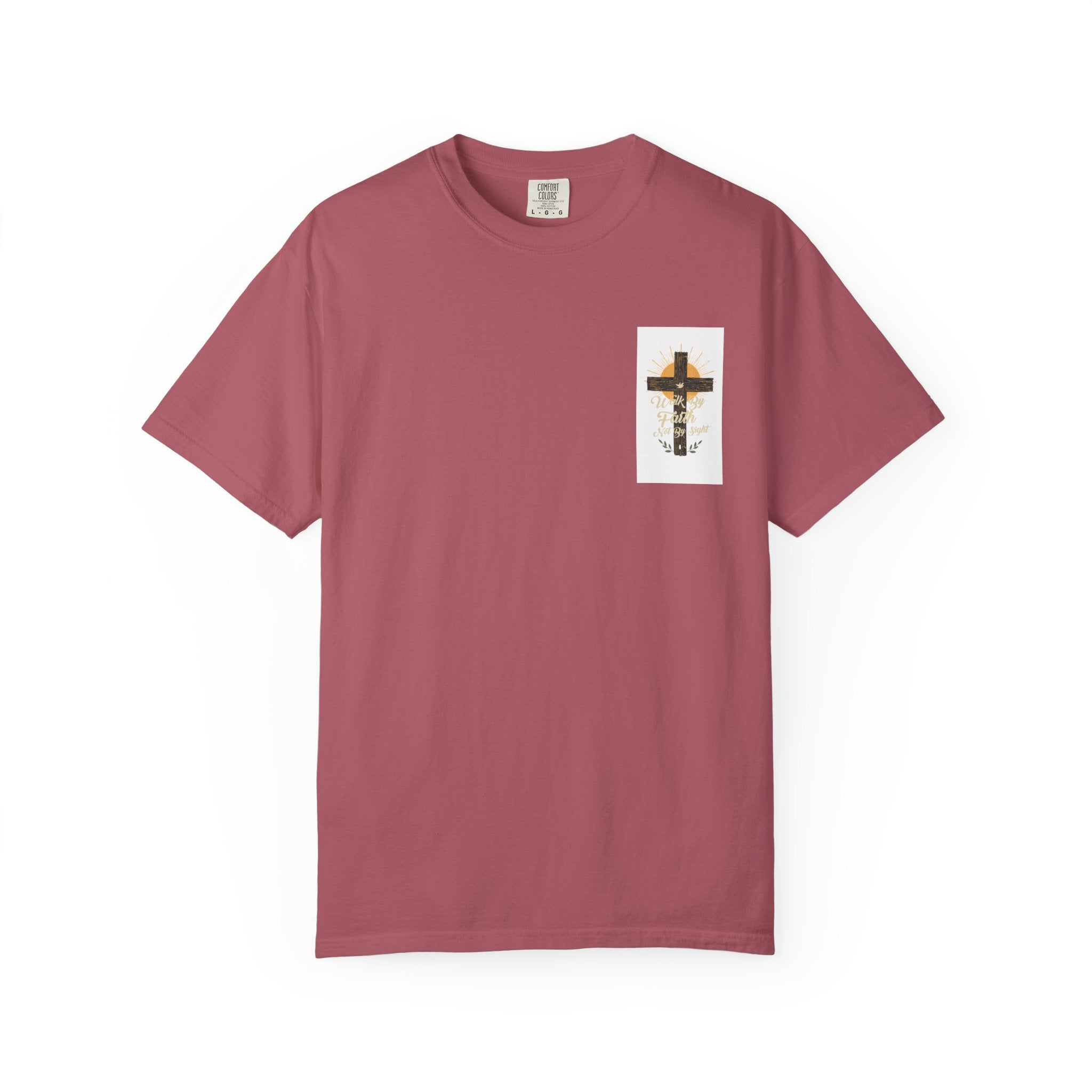Walk by Faith Unisex Garment-Dyed T-shirt