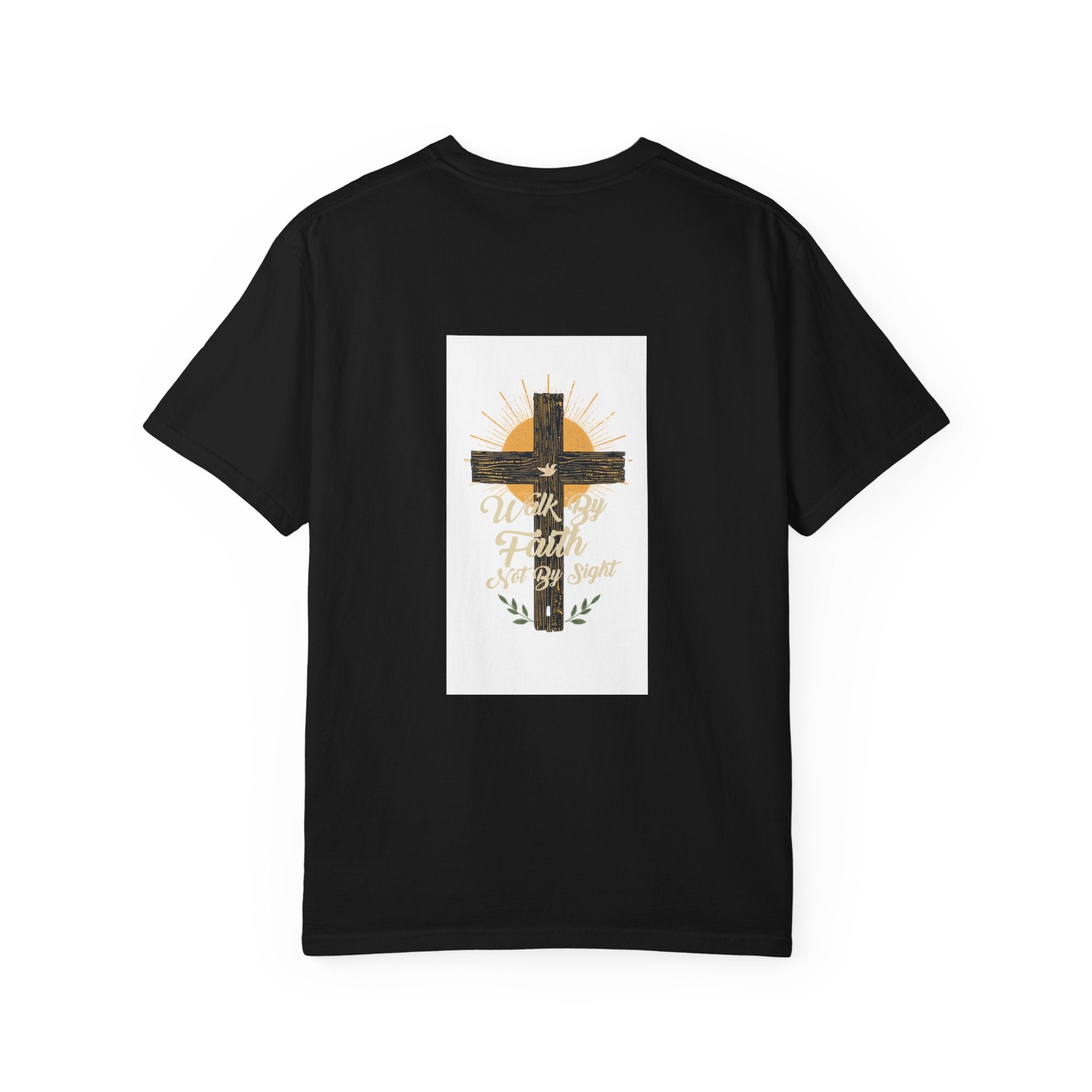 Walk by Faith Unisex Garment-Dyed T-shirt