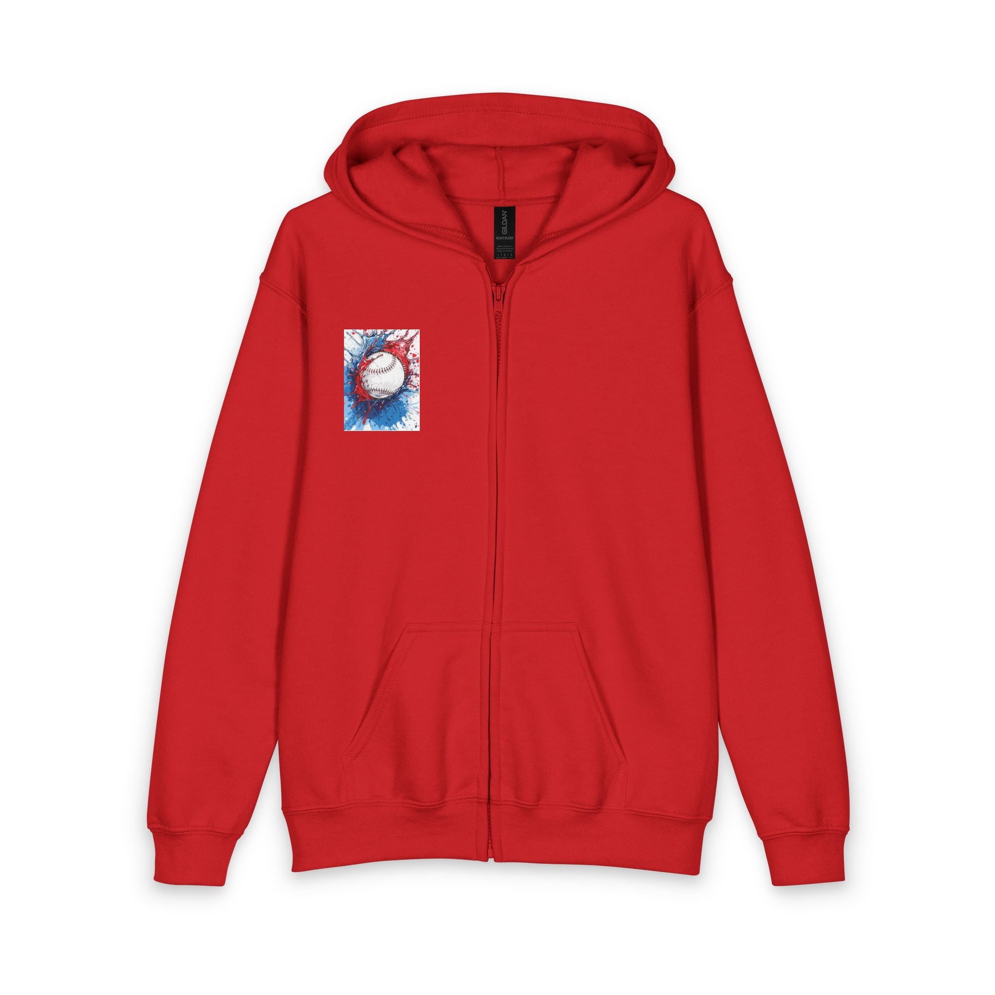 Youth Heavy Blend Zipped Hoodie