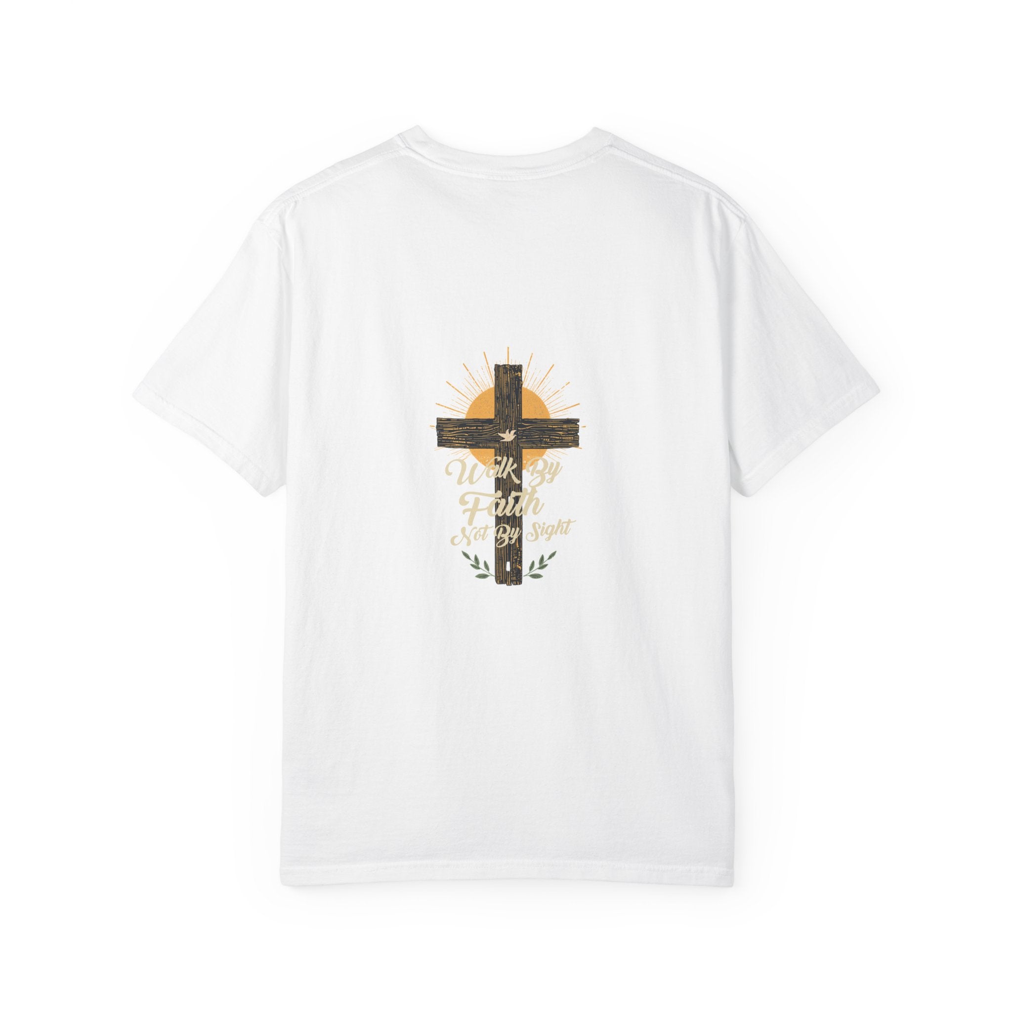 Walk by Faith Unisex Garment-Dyed T-shirt