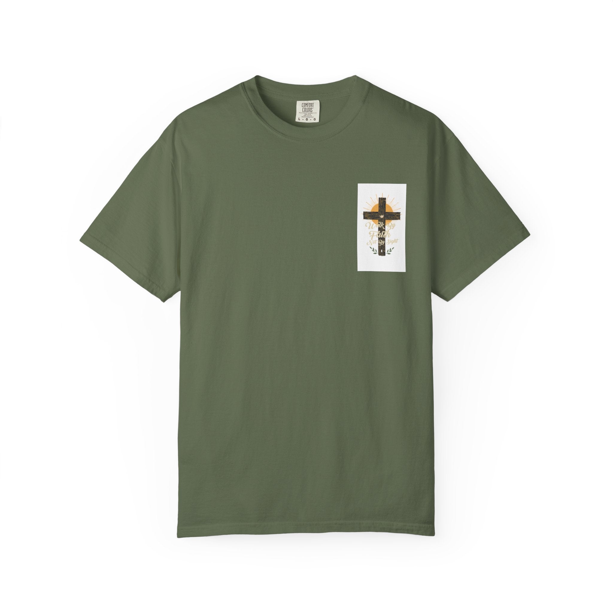 Walk by Faith Unisex Garment-Dyed T-shirt