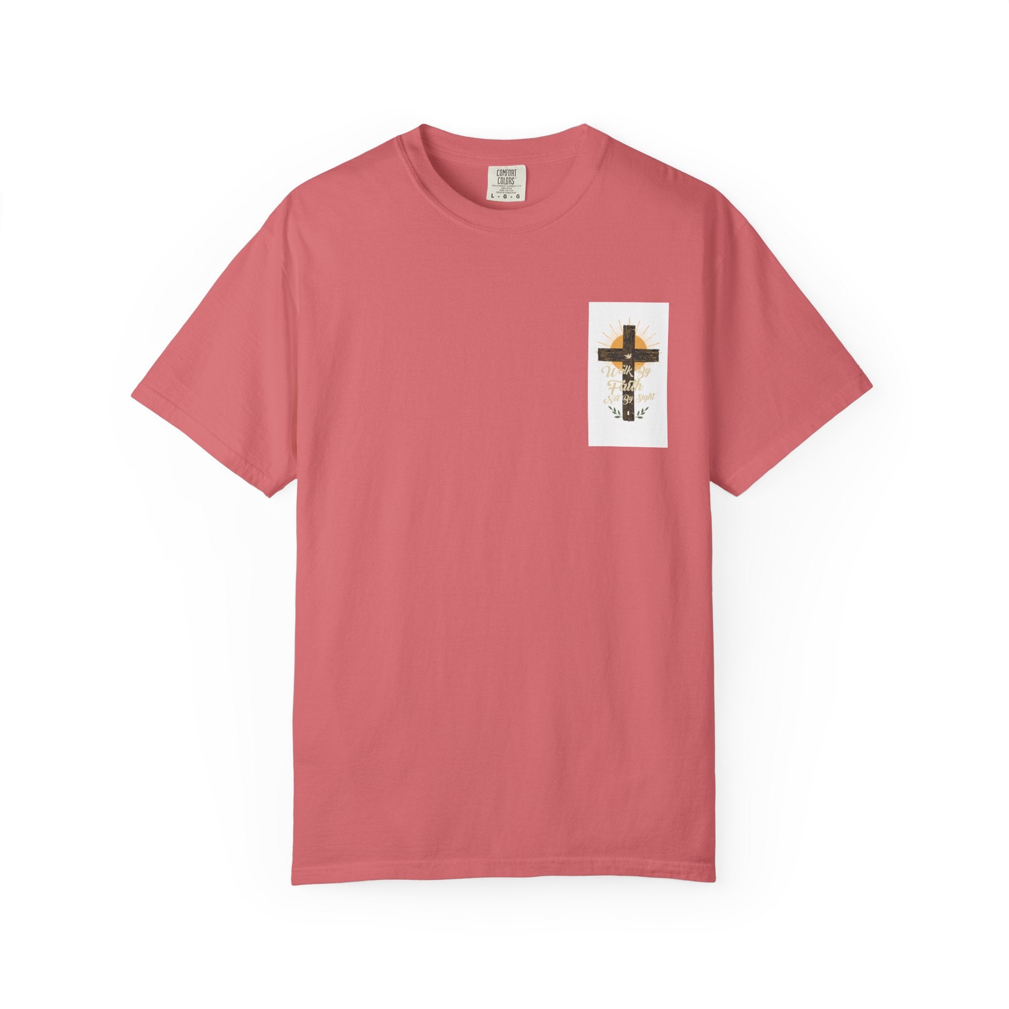 Walk by Faith Unisex Garment-Dyed T-shirt