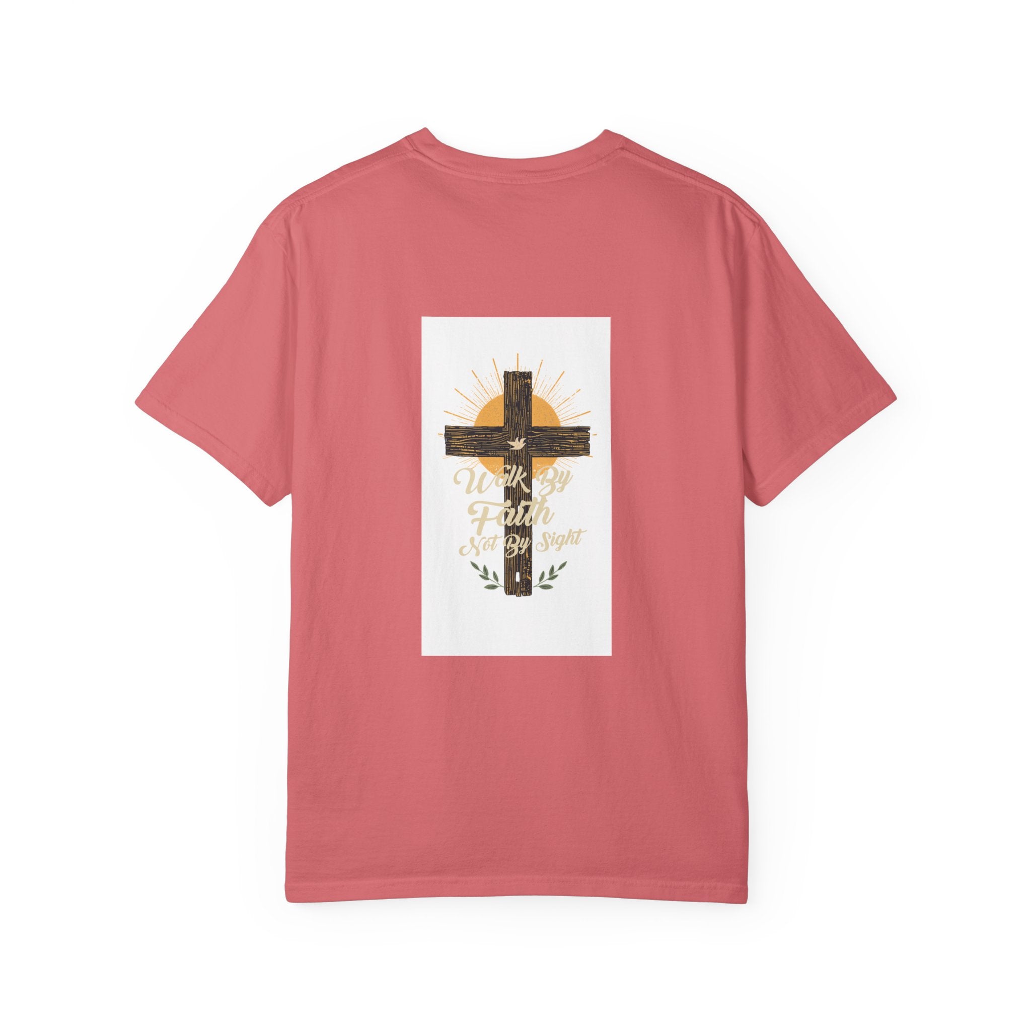 Walk by Faith Unisex Garment-Dyed T-shirt