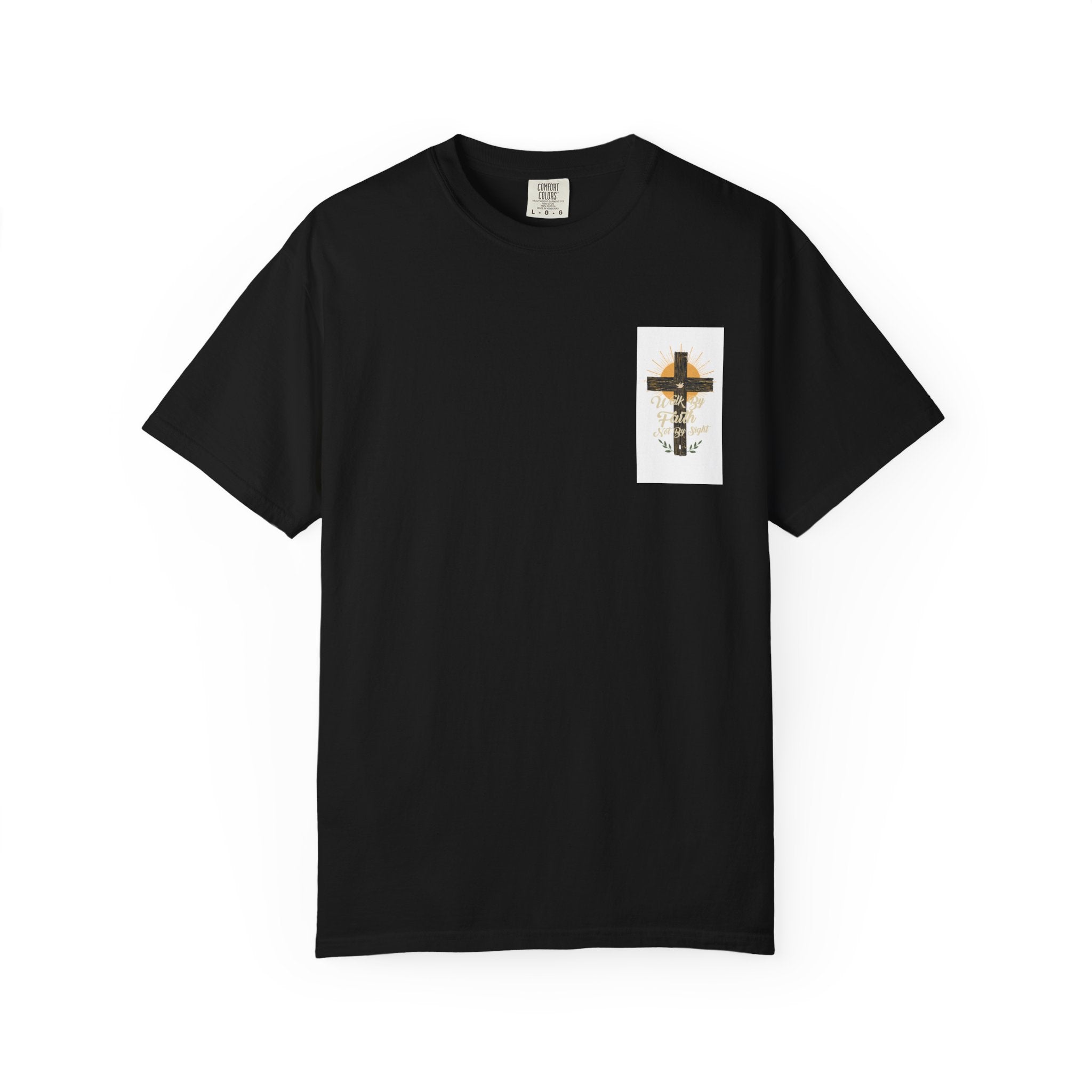Walk by Faith Unisex Garment-Dyed T-shirt